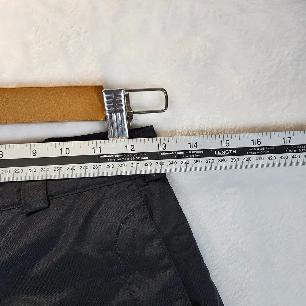 Columbia Convert Ski Pants Youth 14/16 Black Insulated Snowboard Pockets‎